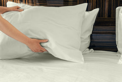 Premium Silky Soft 100% Tencel Lyocell Derived from Eucalyptus 4-Piece Sheet Set, Oeko-TEX Certified, King - Crème image 4