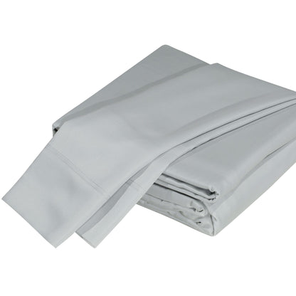 Premium Silky Soft 100% Tencel Lyocell Derived from Eucalyptus 4-Piece Sheet Set, Oeko-TEX Certified, King - Dove Gray image 1