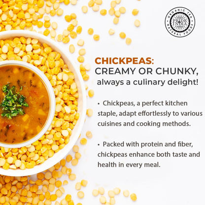Pride Of India - Indian Split Yellow Chickpea Lentils - Protein & Fiber Rich Chana Dal image 9