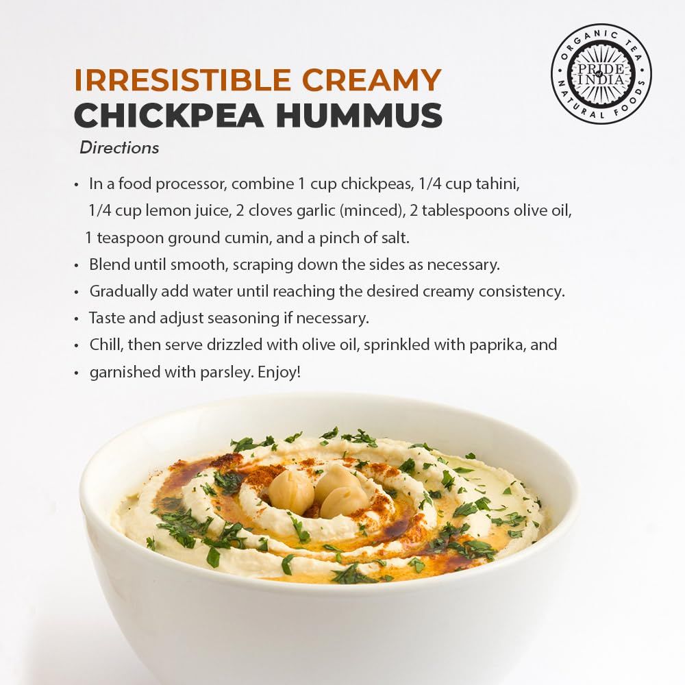 Pride Of India - Indian Split Yellow Chickpea Lentils - Protein & Fiber Rich Chana Dal image 5