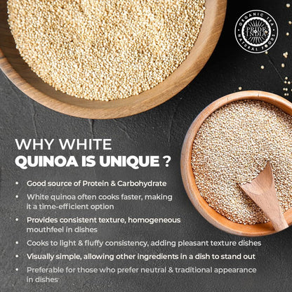 Pride Of India - Natural White Royal Quinoa - 100% Bolivian Superior Grade Protein Rich Whole Grain image 7
