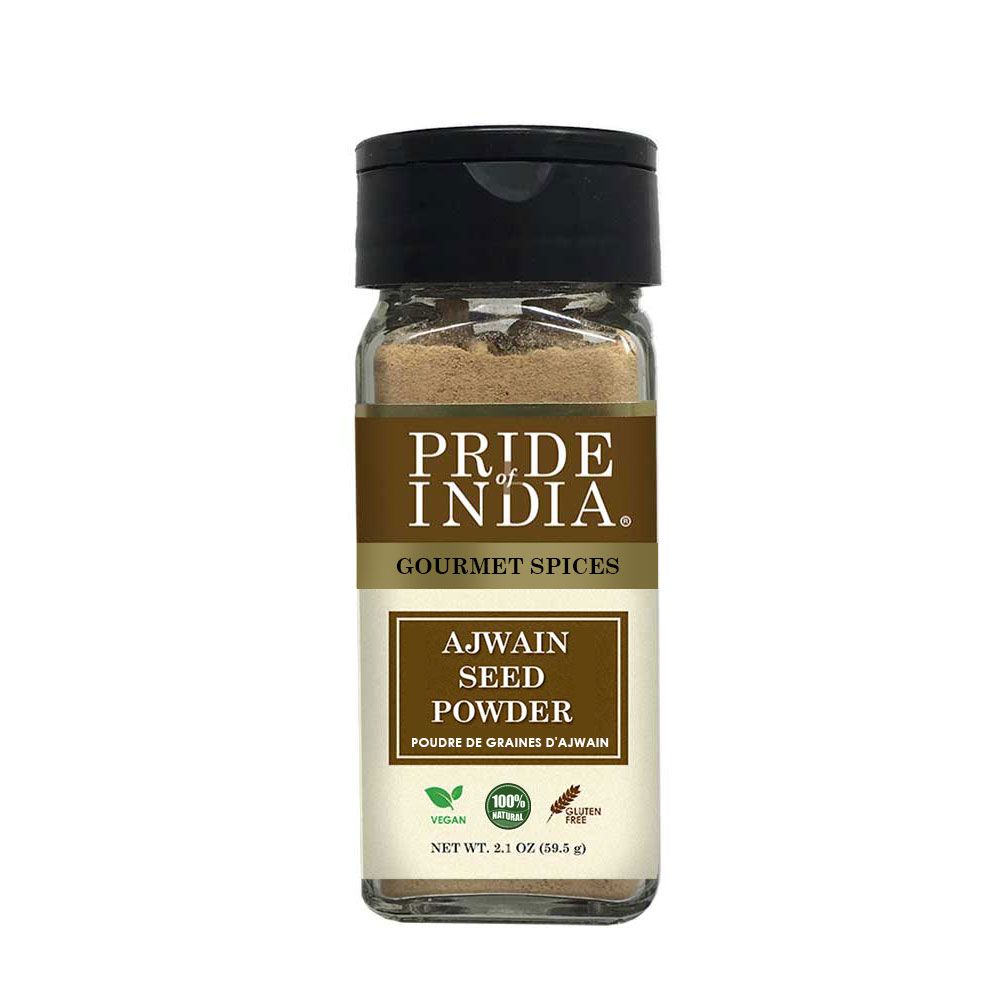 Pride of India – Ajwain Seed Powder – Gourmet Indian Spice – Made from Fresh Carom Seeds – Rich in Nutrients – Aromatic  image 3