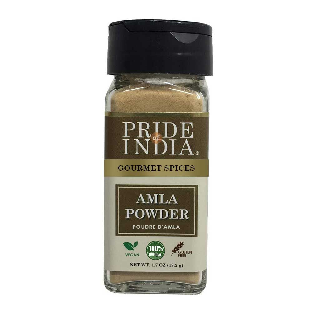 Pride of India – Amla Powder – Gourmet Spice – Tangy & Savory – Pure Indian Gooseberry Ground – Antioxidant Rich – GMO/G image 3