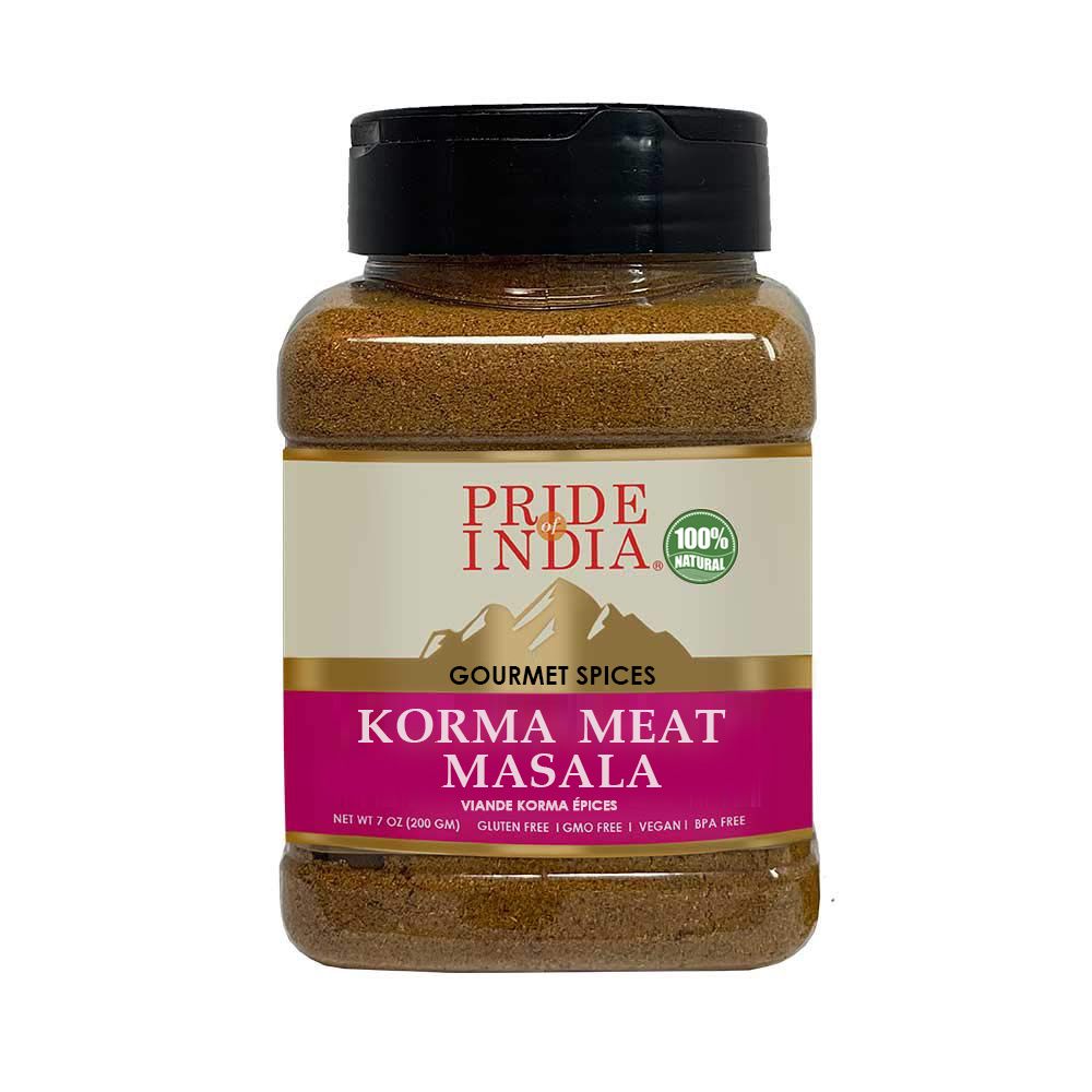 Pride of India – Korma Meat Masala Mix – Ideal for Traditional Meat/Lamb Curry – Gourmet & Flavorful – Seasoning Spice B image 1
