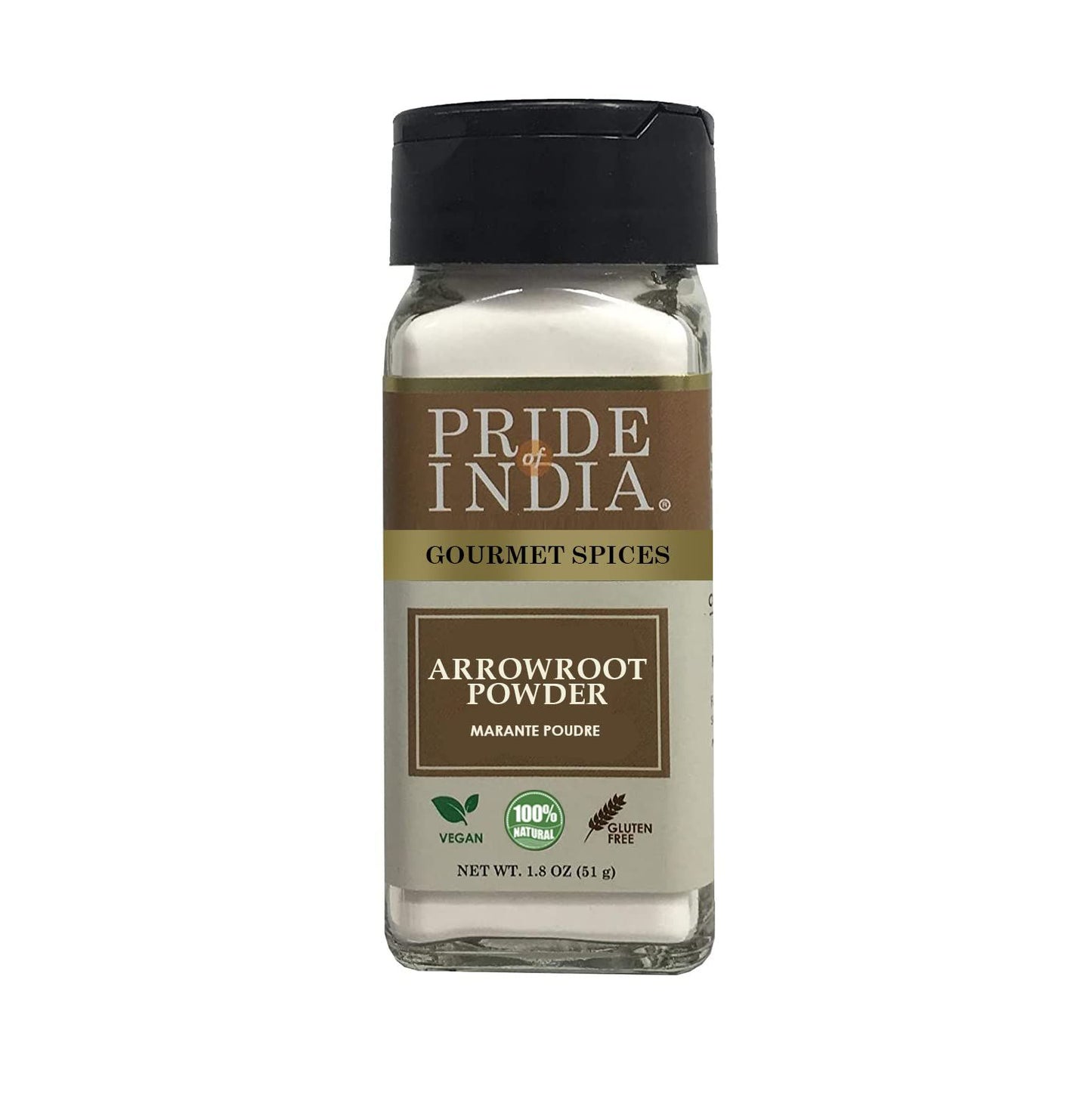 Pride of India – Natural Arrowroot Ground Powder – Gourmet Baking & Thickening Agent – Gluten & GMO Free – Good for Sauc image 4