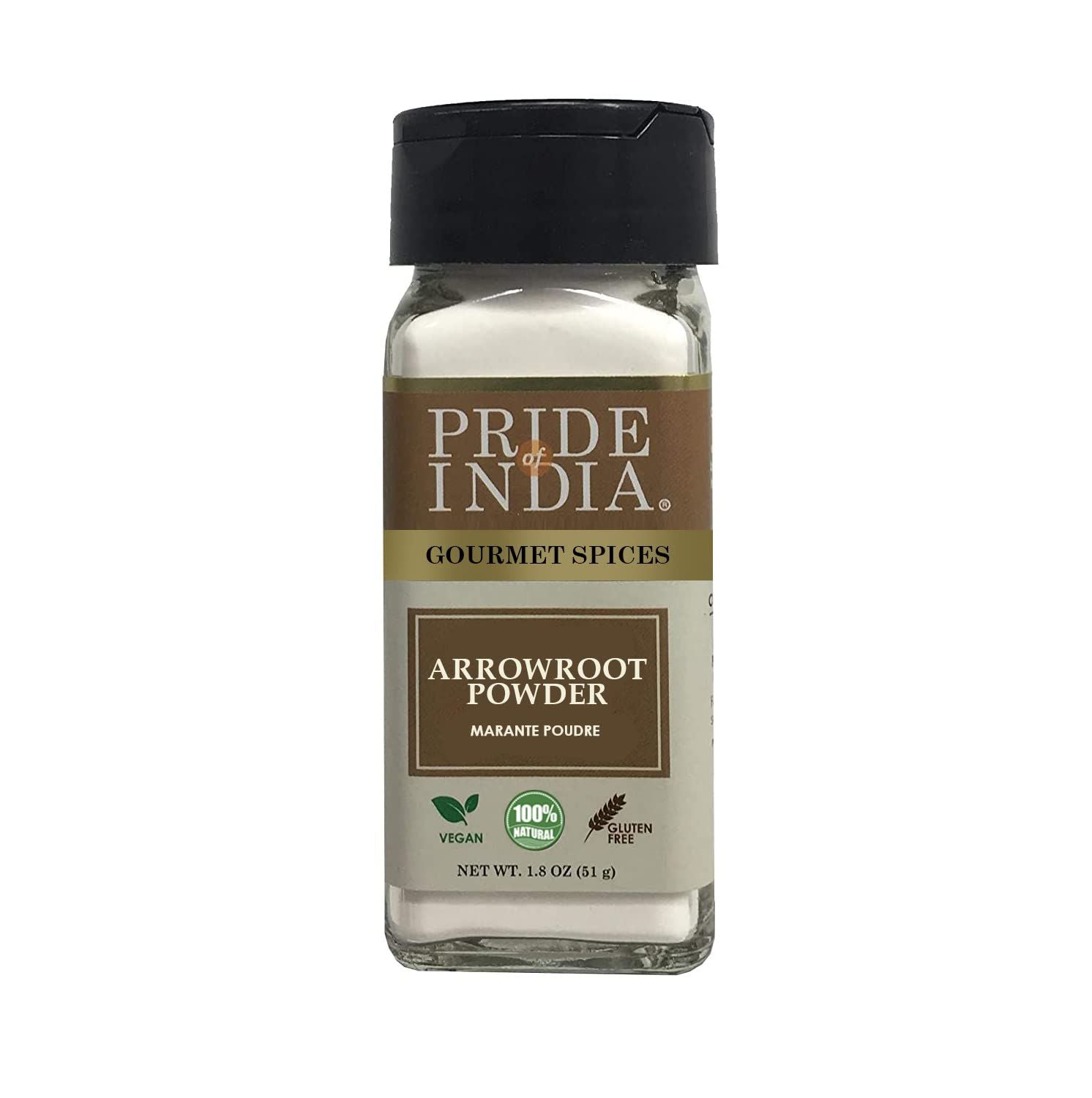Pride of India – Natural Arrowroot Ground Powder – Gourmet Baking & Thickening Agent – Gluten & GMO Free – Good for Sauc image 4