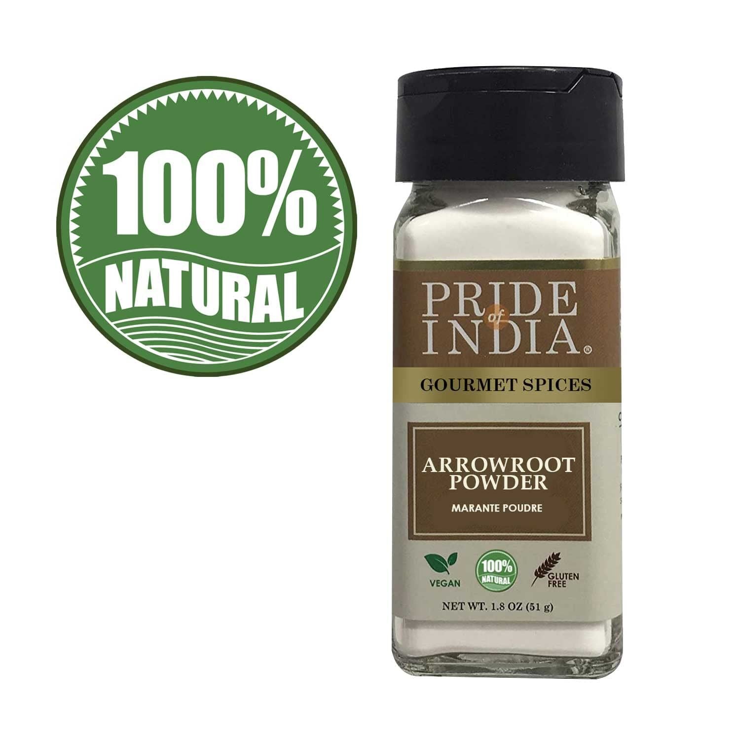 Pride of India – Natural Arrowroot Ground Powder – Gourmet Baking & Thickening Agent – Gluten & GMO Free – Good for Sauc image 7