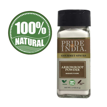 Pride of India – Natural Arrowroot Ground Powder – Gourmet Baking & Thickening Agent – Gluten & GMO Free – Good for Sauc image 7