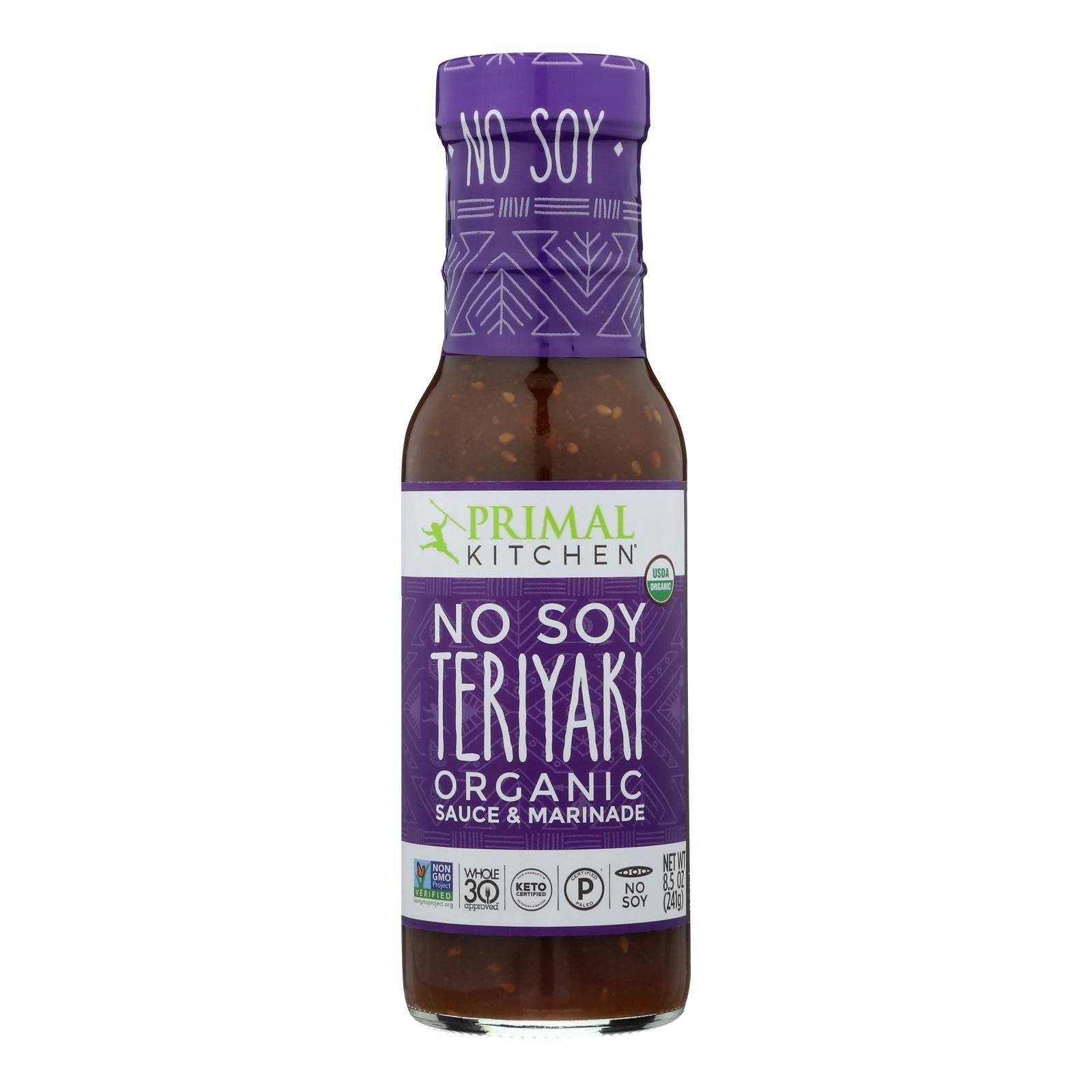 Primal Kitchen - Teriyaki Sauce No Soy - Case Of 6 - 8.5 Oz image 2