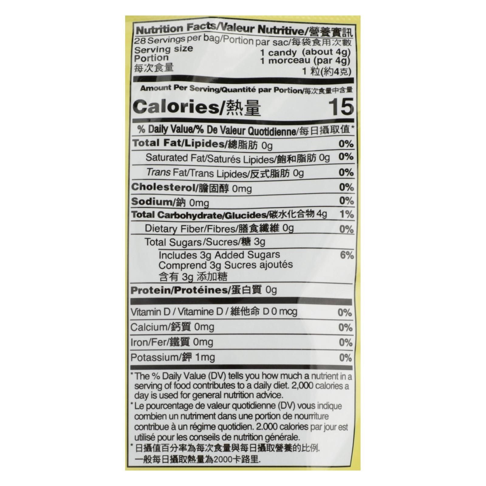 Prince Of Peace - Chews Ginger Lemon - 1 Each - 4 Oz image 3