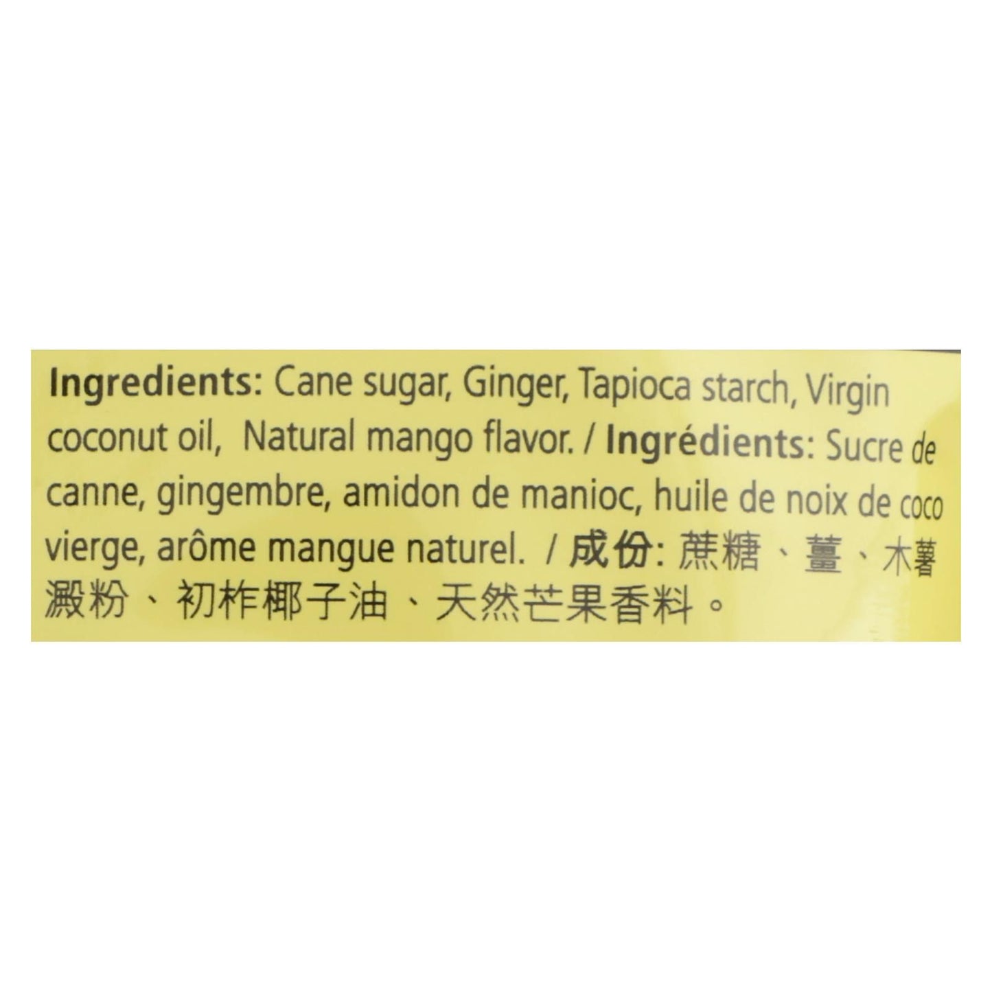 Prince Of Peace - Chews Ginger Mango - 1 Each - 4 Oz image 4