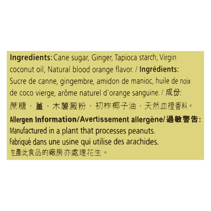 Prince Of Peace - Ginger Chews Blood Orange - 1 Each-4 Oz image 2