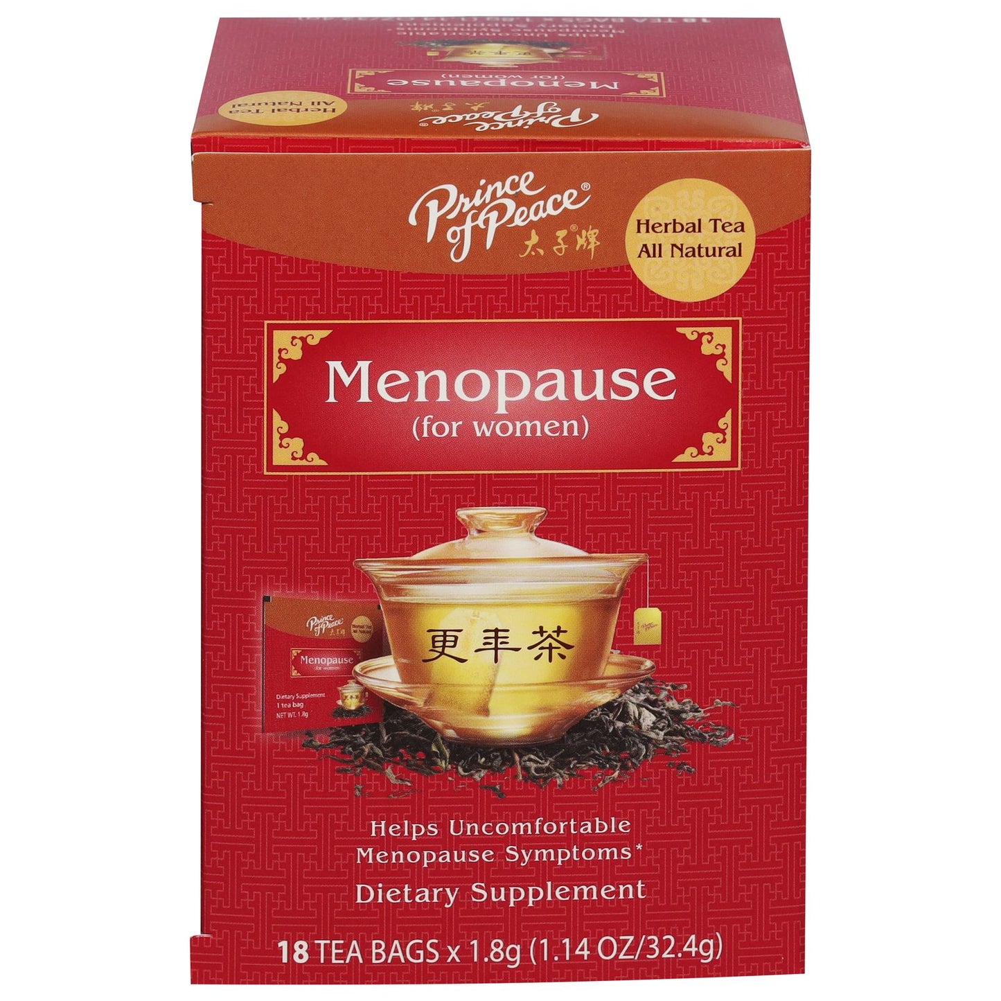 Prince Of Peace - Tea Menopause - 1 Each - 18 Bag image 1