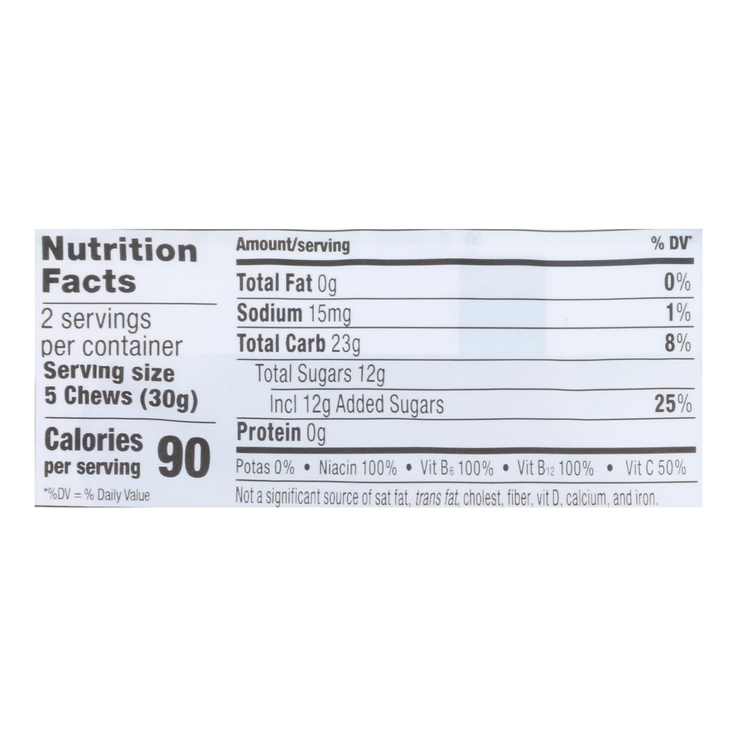 Probar Bolt Energy Chews - Organic Berry Blast - 2.1 Oz - Case Of 12 image 2