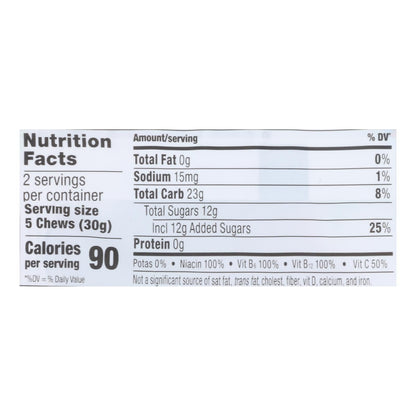 Probar Bolt Energy Chews - Organic Berry Blast - 2.1 Oz - Case Of 12 image 2