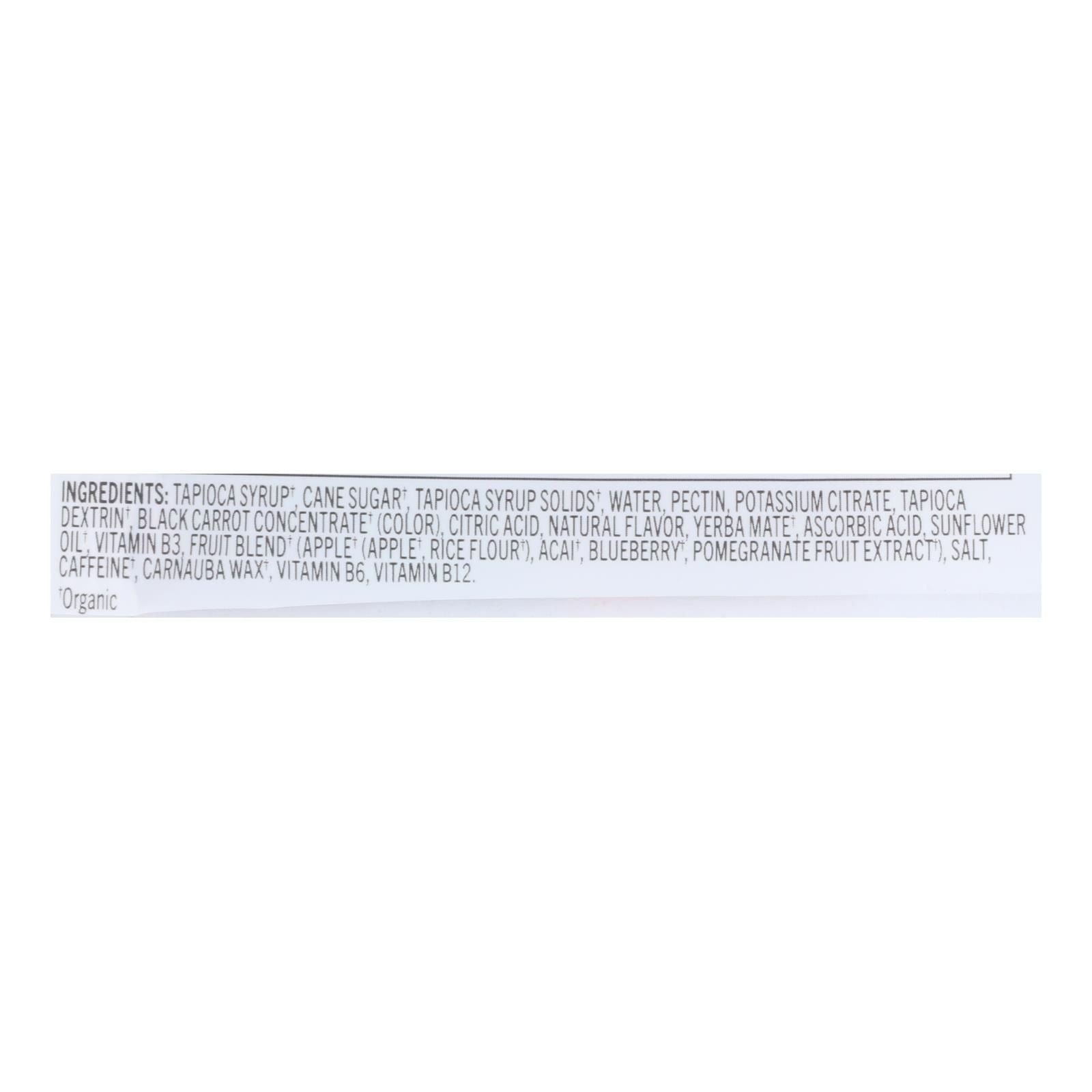 Probar Bolt Energy Chews - Organic Berry Blast - 2.1 Oz - Case Of 12 image 3