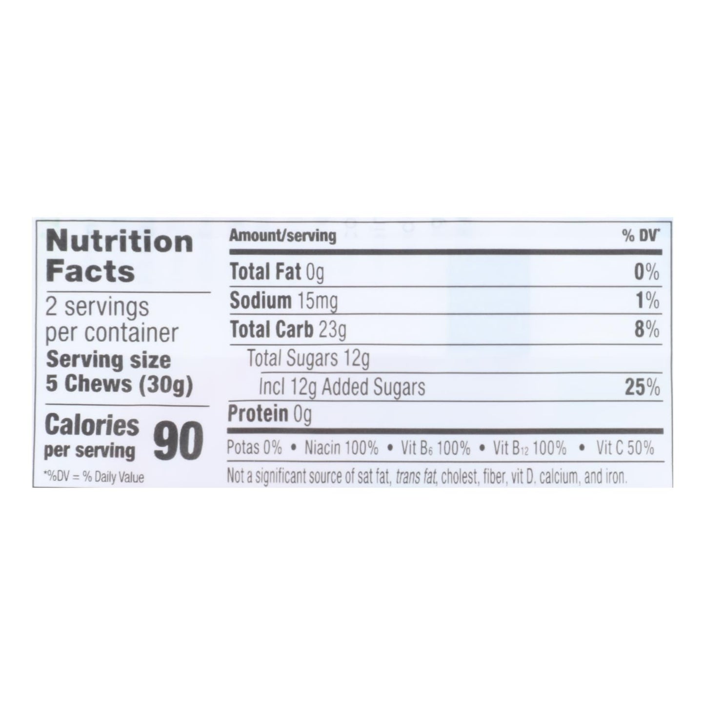 Probar Bolt Energy Chews - Organic Raspberry - 2.1 Oz - Case Of 12 image 3
