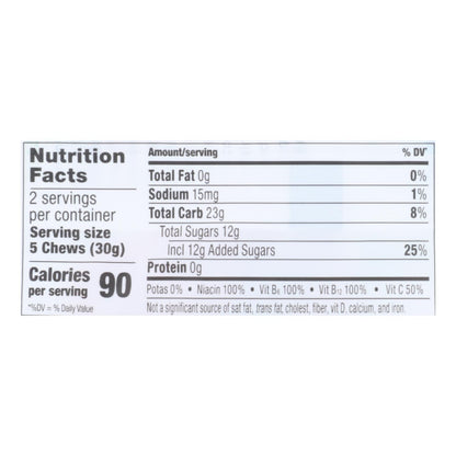 Probar Bolt Energy Chews - Organic Raspberry - 2.1 Oz - Case Of 12 image 3