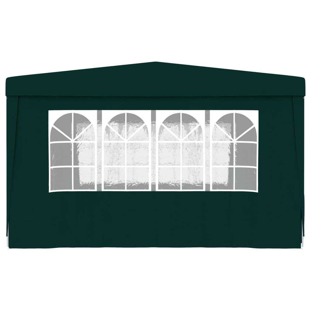 Professional Party Tent with Side Walls 13.1'x13.1'Green 0.3 oz/ft² image 5