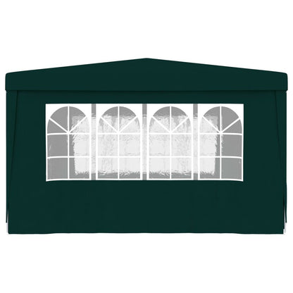Professional Party Tent with Side Walls 13.1'x13.1'Green 0.3 oz/ft² image 5