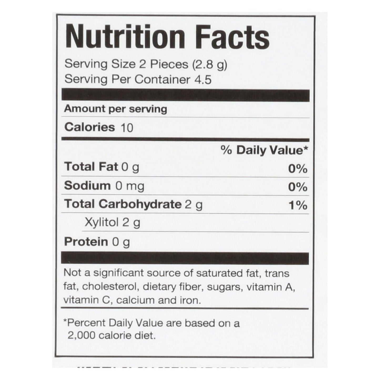 Pur Gum Gum - Chocolate Mint - Case Of 12 - 9 Count image 2