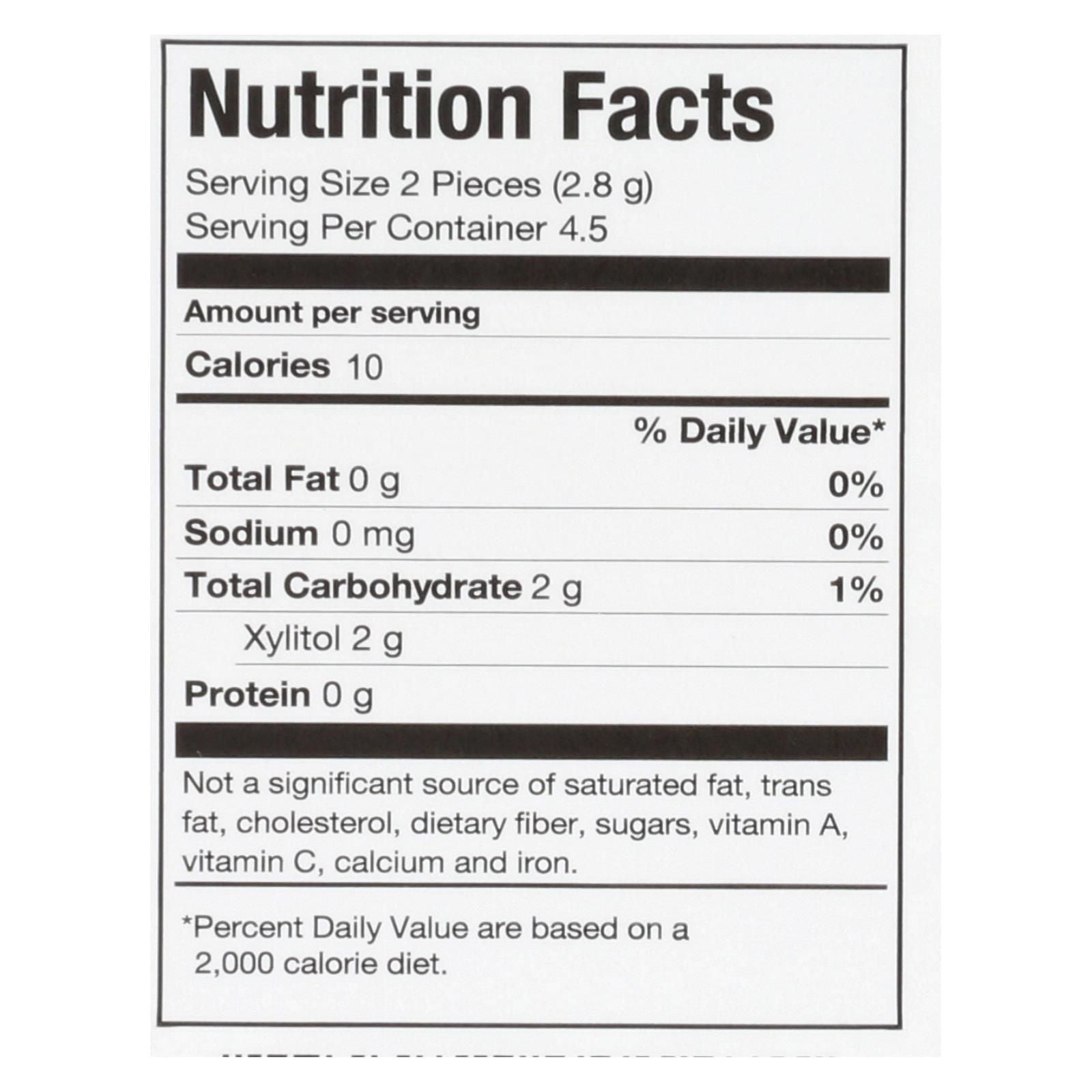 Pur Gum Gum - Chocolate Mint - Case Of 12 - 9 Count image 2