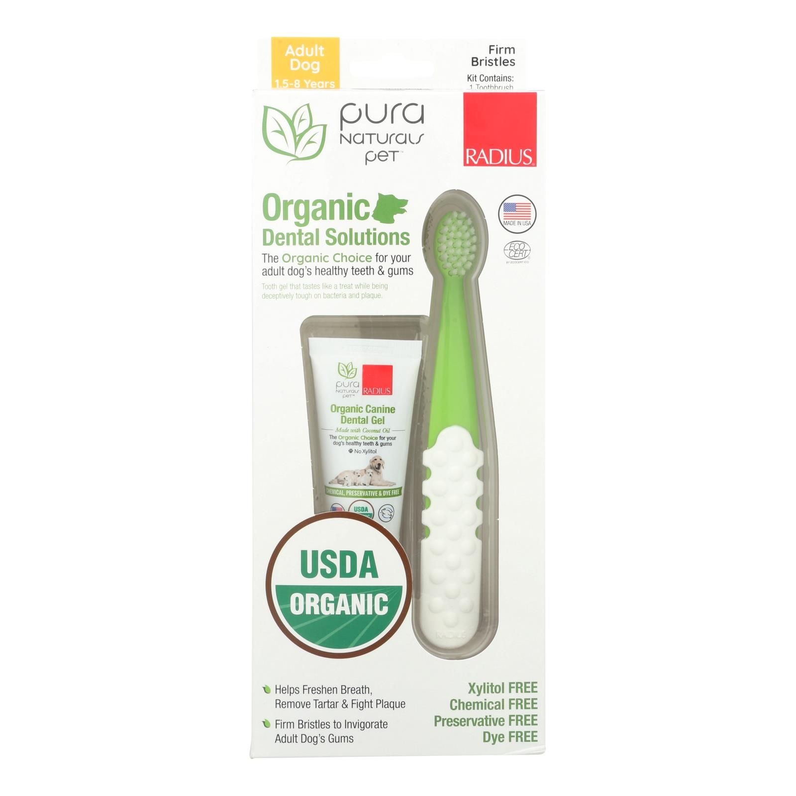 Pura Naturals Pet - Dntl Sltns Adult Kit - 1 Ct image 1