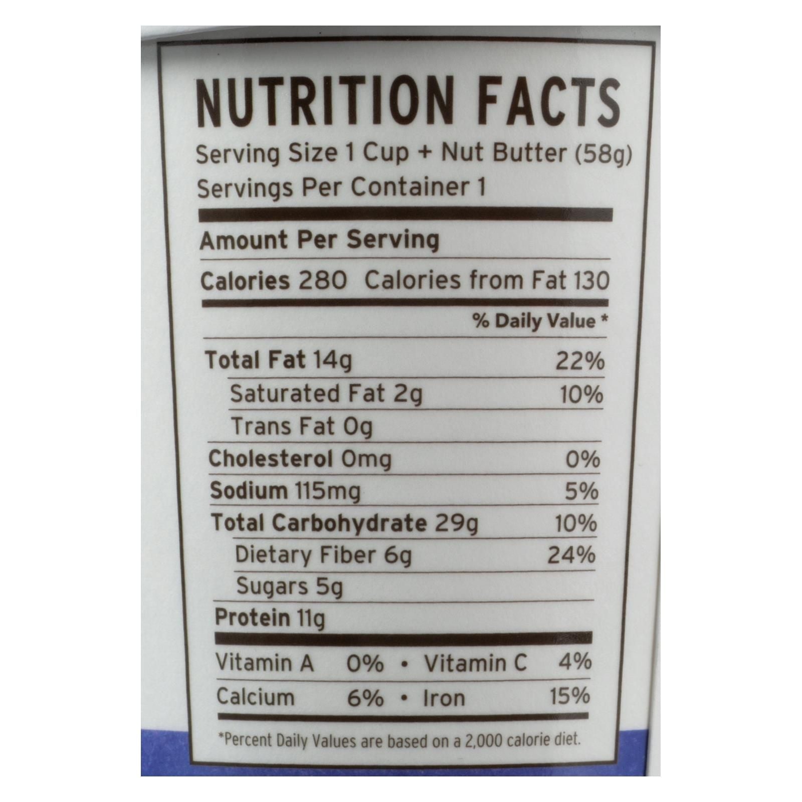 Purely Elizabeth - Oat Cup Protn Blubry Wlnt - Case Of 12 - 2 Oz image 2