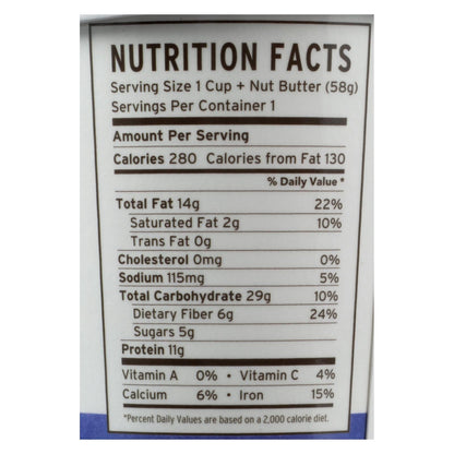 Purely Elizabeth - Oat Cup Protn Blubry Wlnt - Case Of 12 - 2 Oz image 2