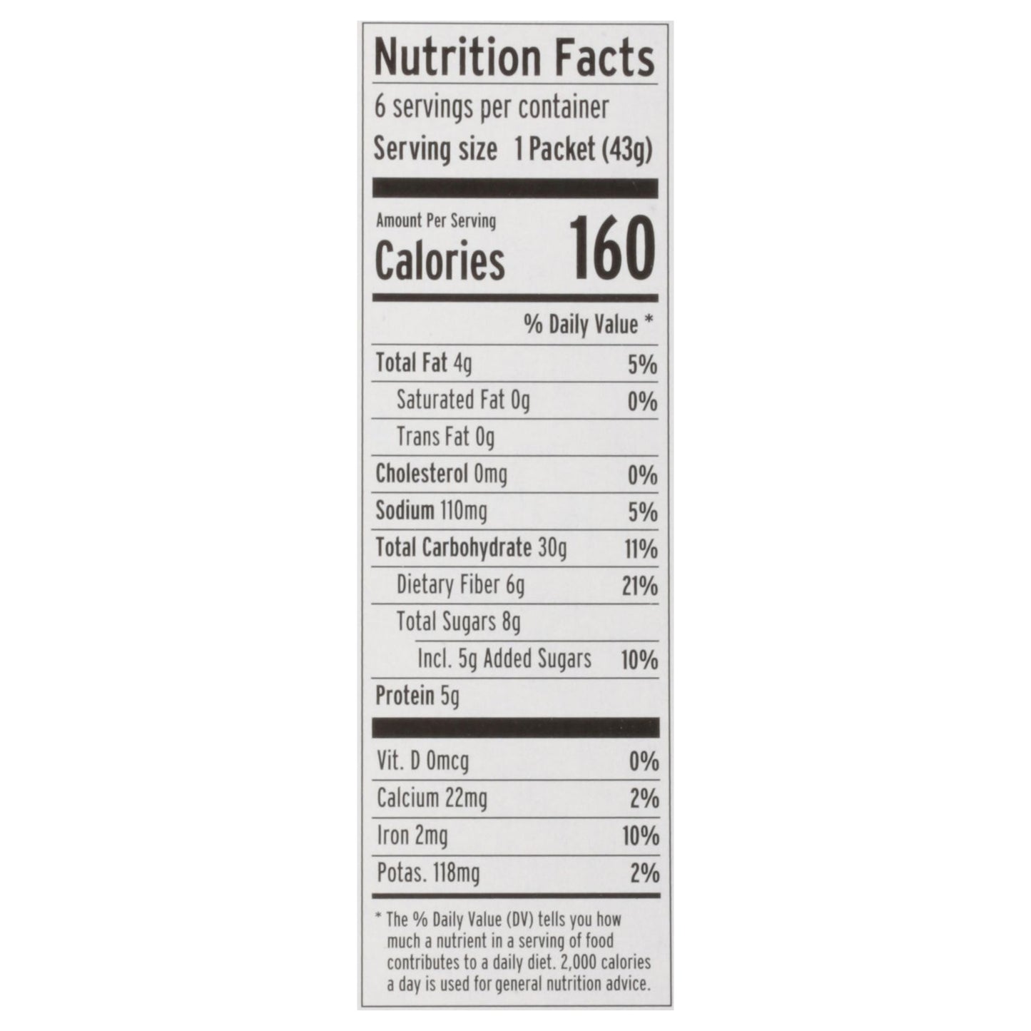Purely Elizabeth - Sugar Free Oatmeal Banana Nut - Case Of 6-9.12 Oz image 2