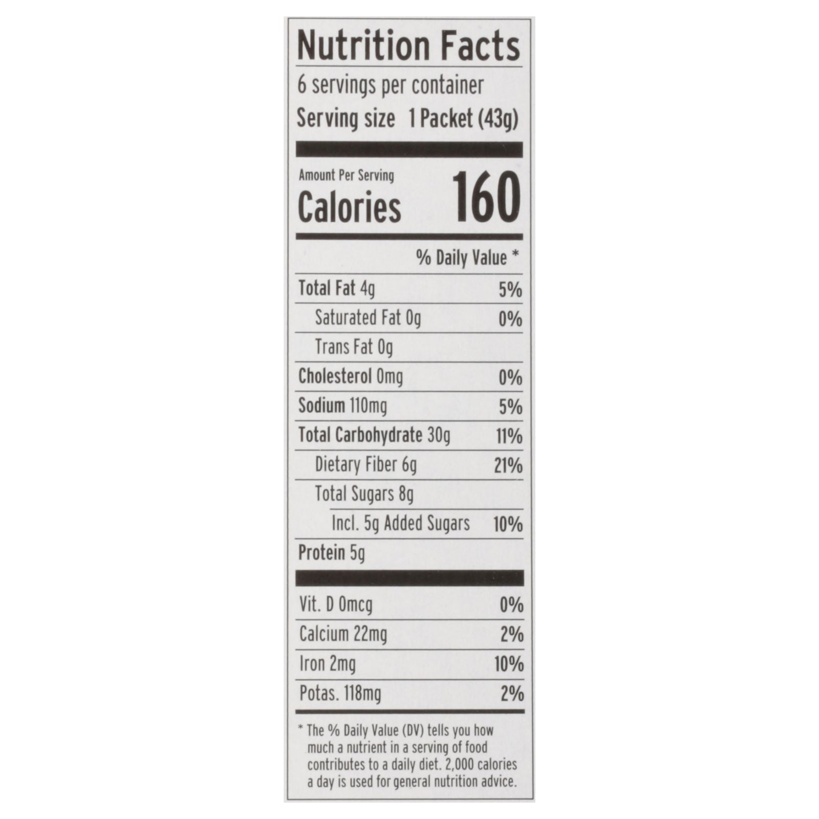 Purely Elizabeth - Sugar Free Oatmeal Banana Nut - Case Of 6-9.12 Oz image 2