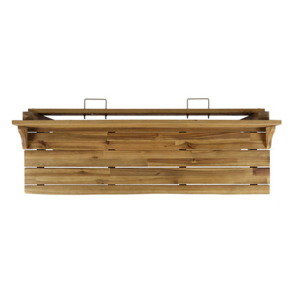 Wood BALCONY BAR TABLE image 7