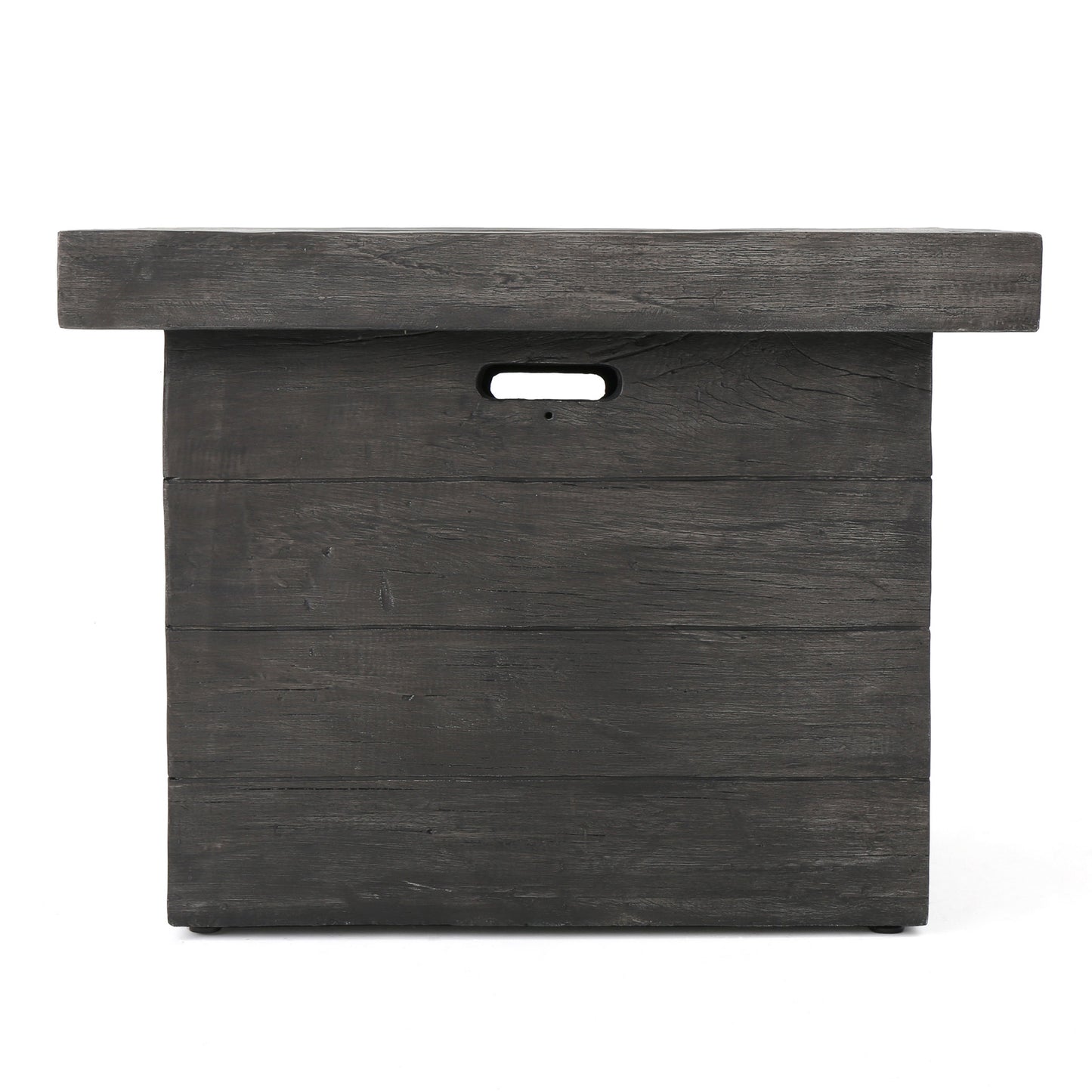 ANCHORAGE 32'' WOOD SQUARE MGO FIRE PIT GREY - 40,000 BTU image 11