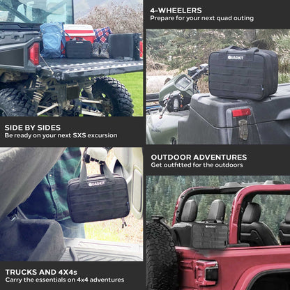 QUADKIT ATV Emergency Kit (106 Essential Items) for ATV;  UTV;  SxS;  4 Wheelers;  Quads;  Side by Sides;  4x4s;  Off-Ro image 5