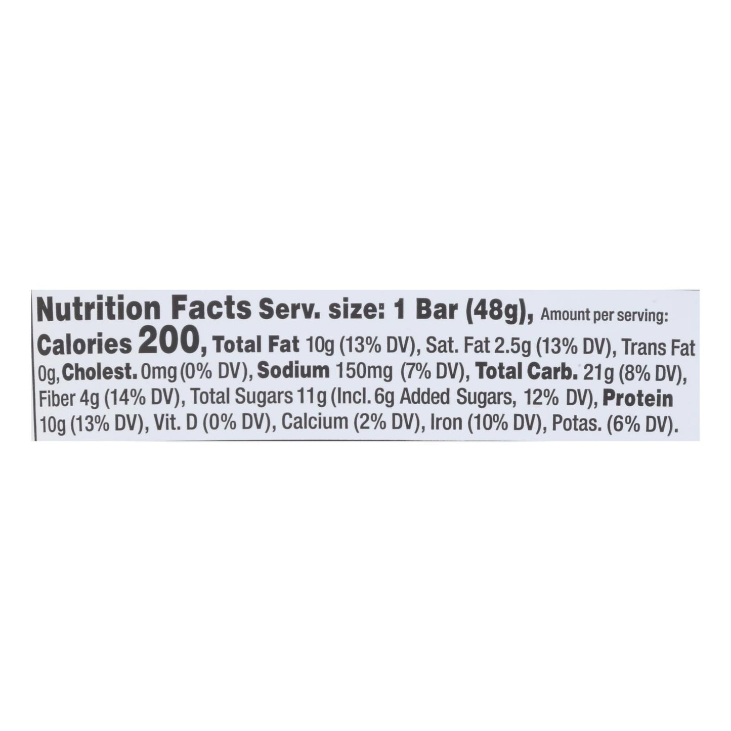 Quantum Energy Squares - Bar Pnut Bttr Dark Choc - Cs Of 8-1.69 Oz image 2