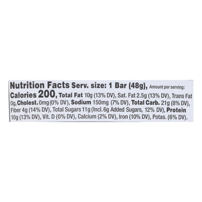Quantum Energy Squares - Bar Pnut Bttr Dark Choc - Cs Of 8-1.69 Oz image 2