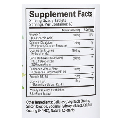 Quantum Super Lysine Plus Immune System - 180 Tablets image 2