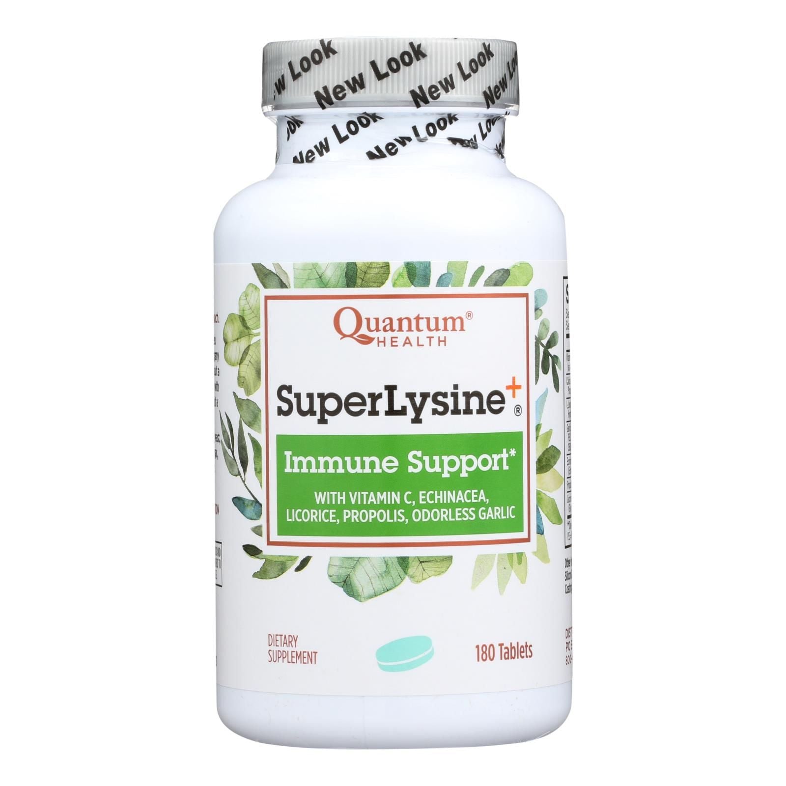 Quantum Super Lysine Plus Immune System - 180 Tablets image 1