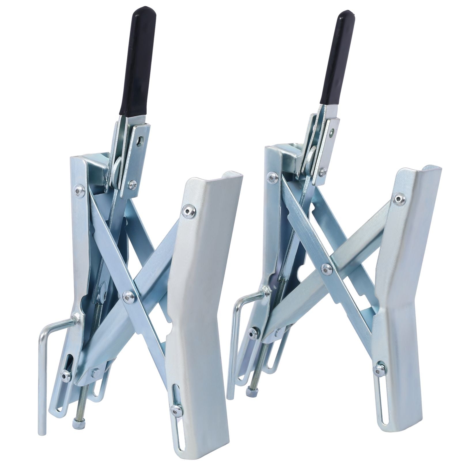 Quick Locking Chock,Axel-Chock Wheel-Stabilizer for RV, Trailer, Camper - Universal Quick-Lock Tire-Stop for Dual Axle V image 1