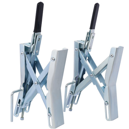 Quick Locking Chock,Axel-Chock Wheel-Stabilizer for RV, Trailer, Camper - Universal Quick-Lock Tire-Stop for Dual Axle V image 1