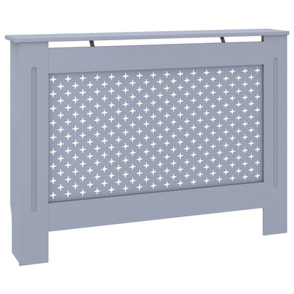Radiator Cover Anthracite 44.1"x7.5"x32.1" MDF image 2