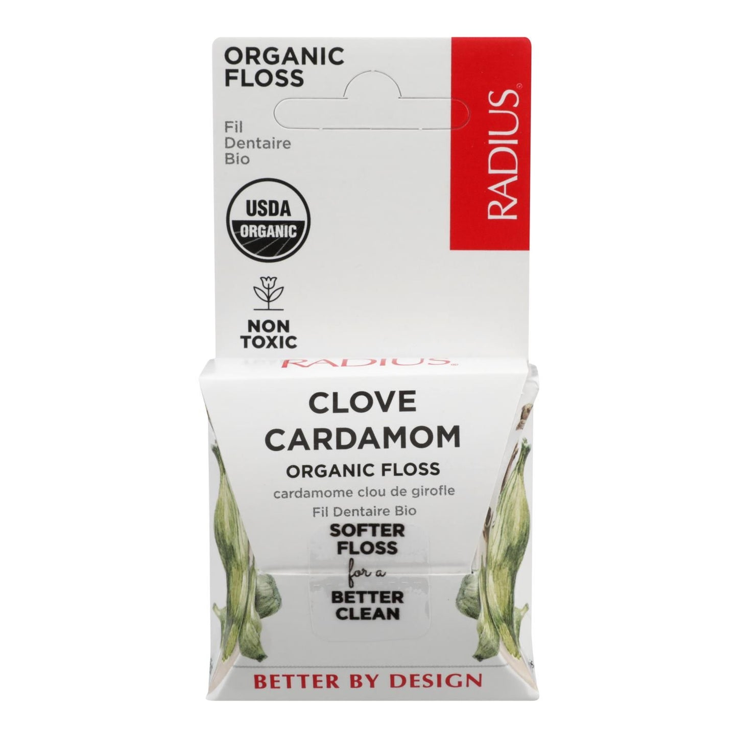 Radius - Floss Clove Caramom - Case Of 6 - 55 Yd image 1