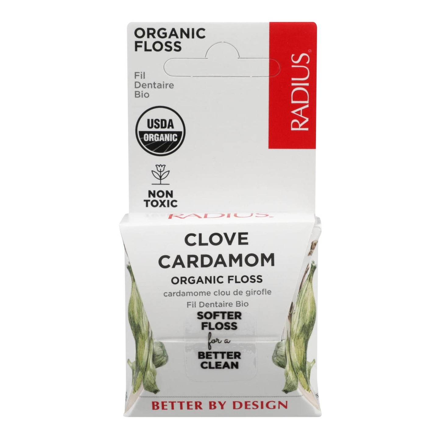 Radius - Floss Clove Caramom - Case Of 6 - 55 Yd image 2