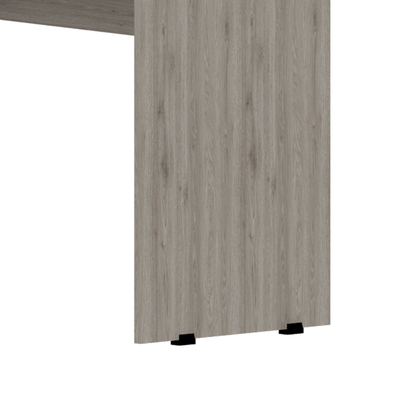 Raleigh L-Shaped Desk, Two Drawers, One Shelf, CPU Storage image 9