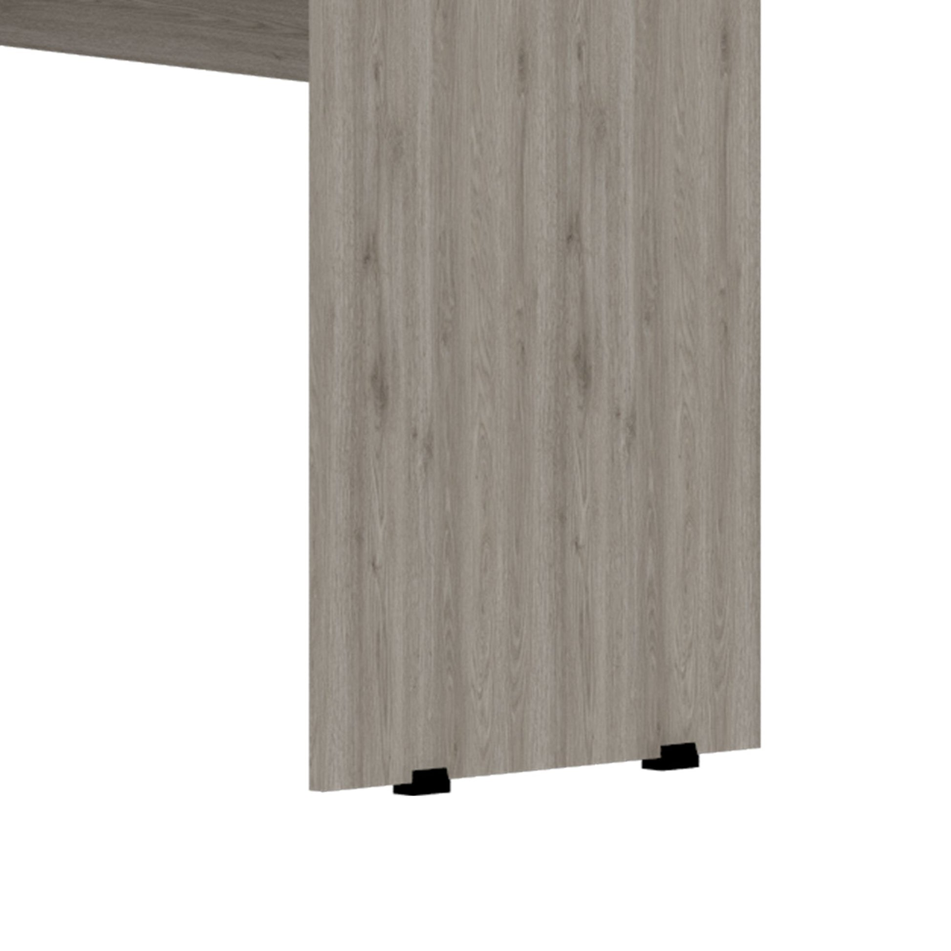 Raleigh L-Shaped Desk, Two Drawers, One Shelf, CPU Storage image 9