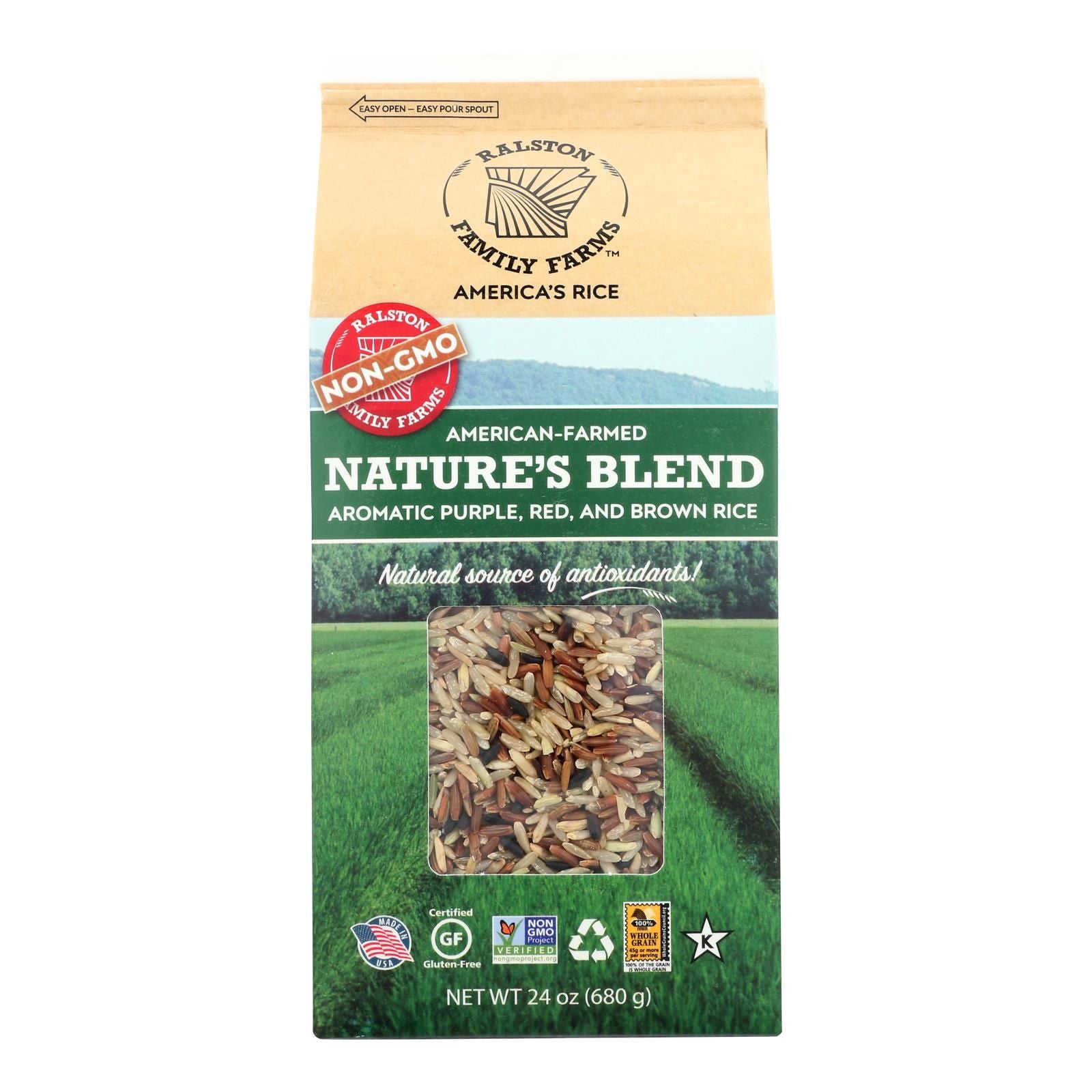 Ralston Family Farms - Rice Nature S Blend - Case Of 6-24 Oz image 1