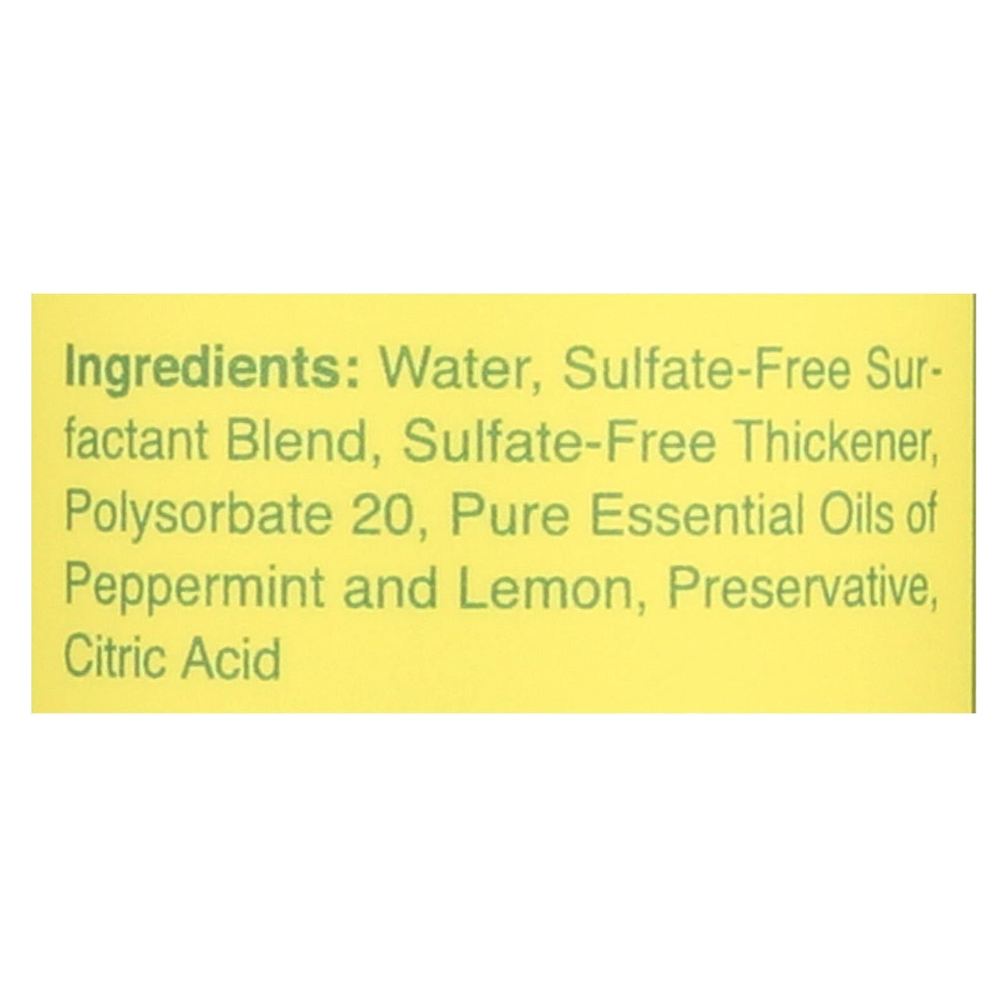 Rebel Green Dish Soap - Peppermint And Lemon - Deluxe - Case Of 4 - 16 Fl Oz image 2
