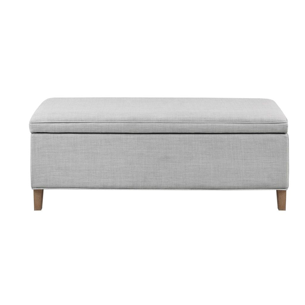 Rectangular Soft Close Storage Bench - showing ample storage capacity