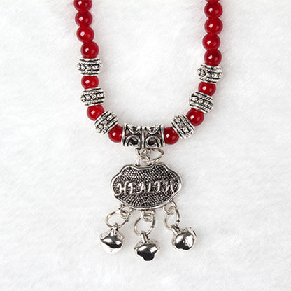 Red Agate Beaded Good Lock Bracelet image 4