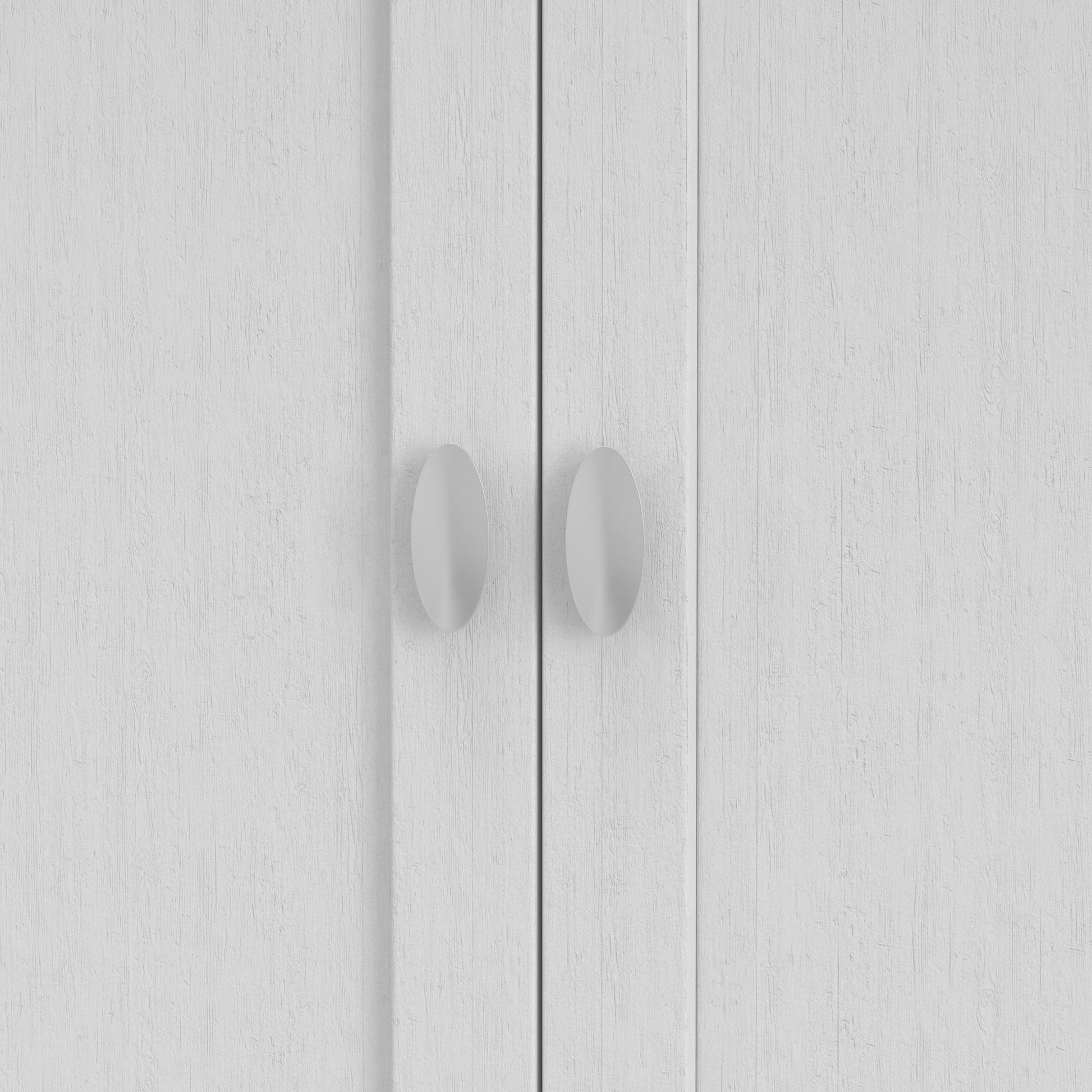 Redmond 32 inch Wide Solid Wood Low Storage Cabinet in White image 2